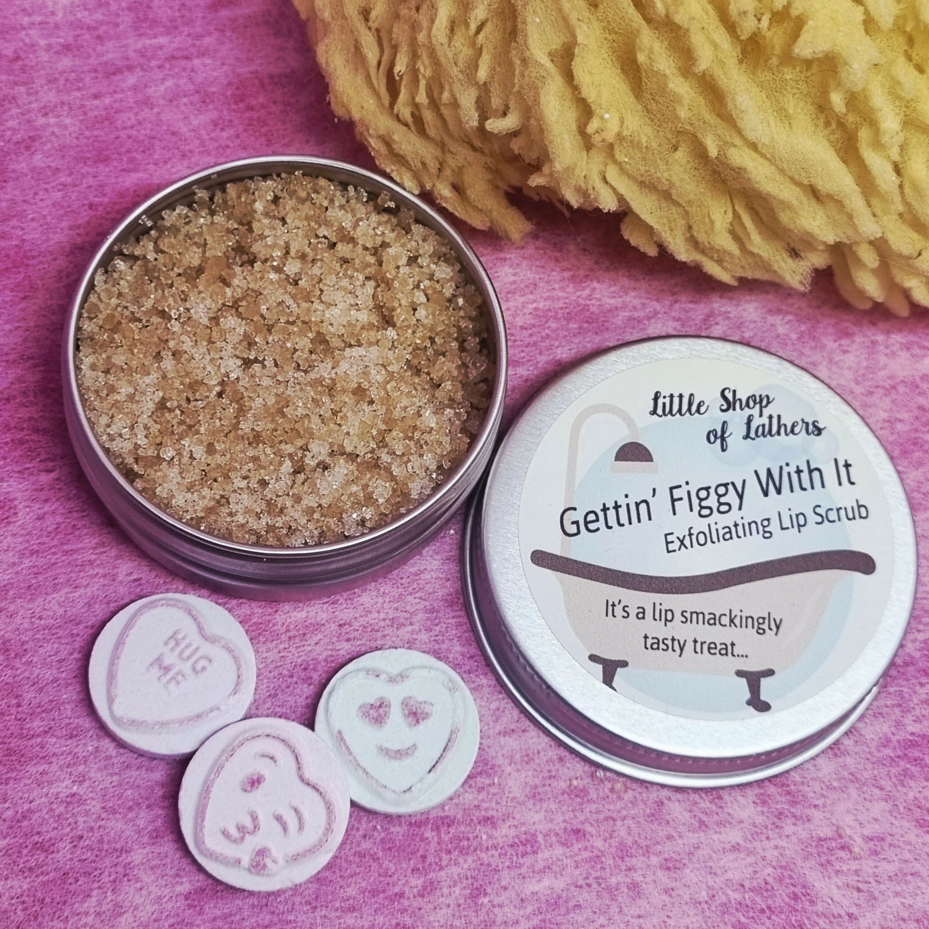 Exfoliating Lip Sugar Scrub - Gettin' Figgy With It - Image 3