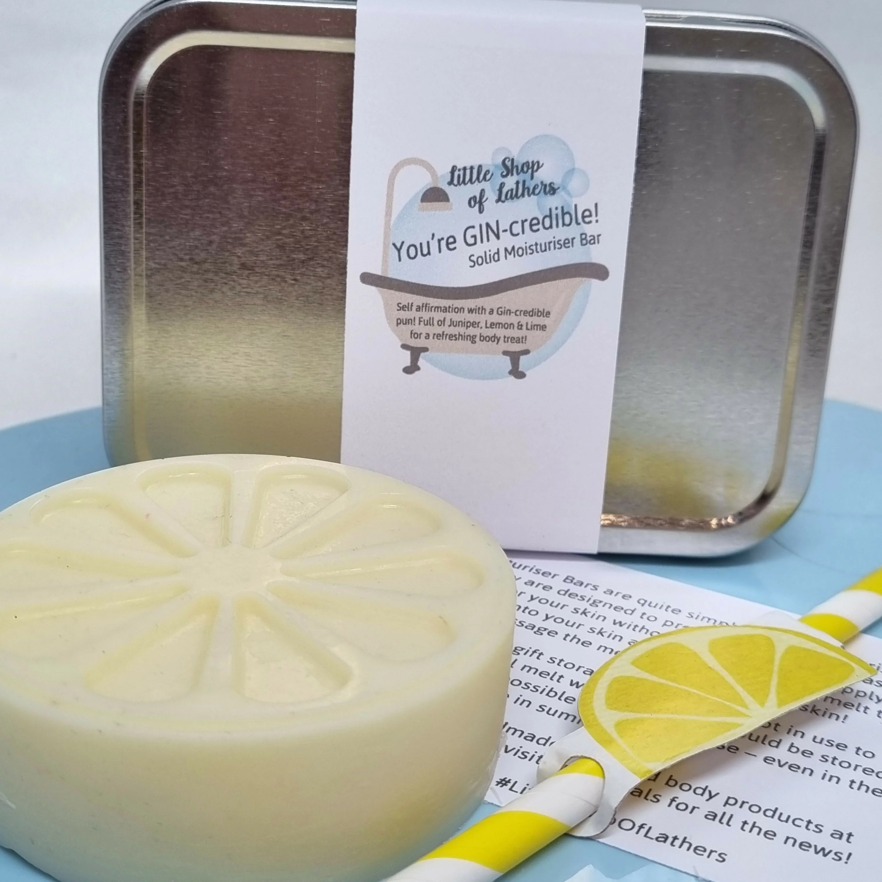 You're GIN-credible Solid Moisturiser Bar - Image 3