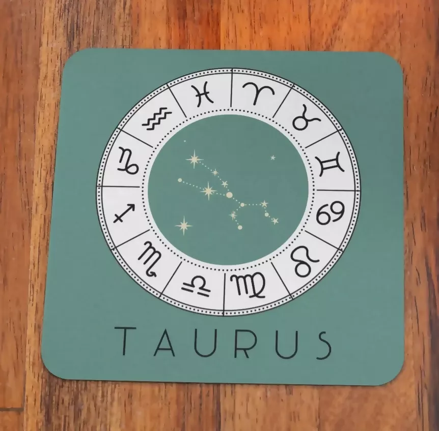 Zodiac Star Signs Coaster CONSTELLATION Design - Image 11